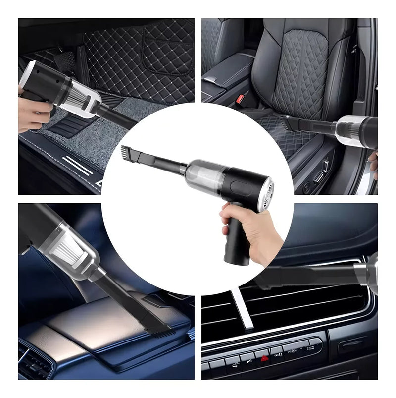Mini Aspirador Portátil 3 em 1 – Recarregável com Forte Sucção Dust Blower EPS‑432