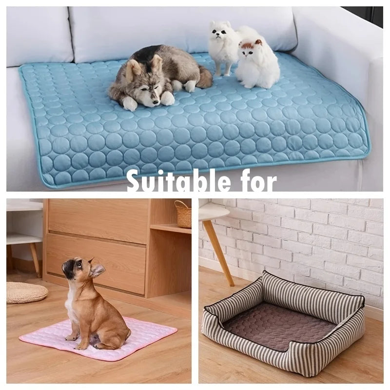 Tapete Frio PetRelax – Refrescância Instantânea para Cães e Gatos