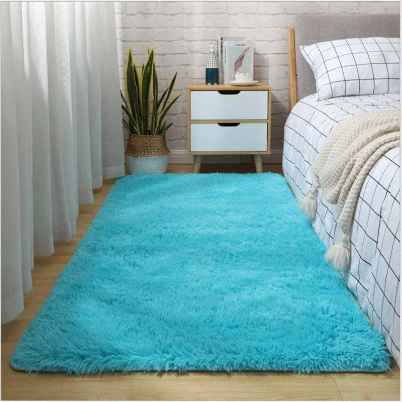 Tapete Peludo Premium Multiuso – Macio, Fofo e Aconchegante para Sala, Quarto, Cabeceira e Espaço Infantil