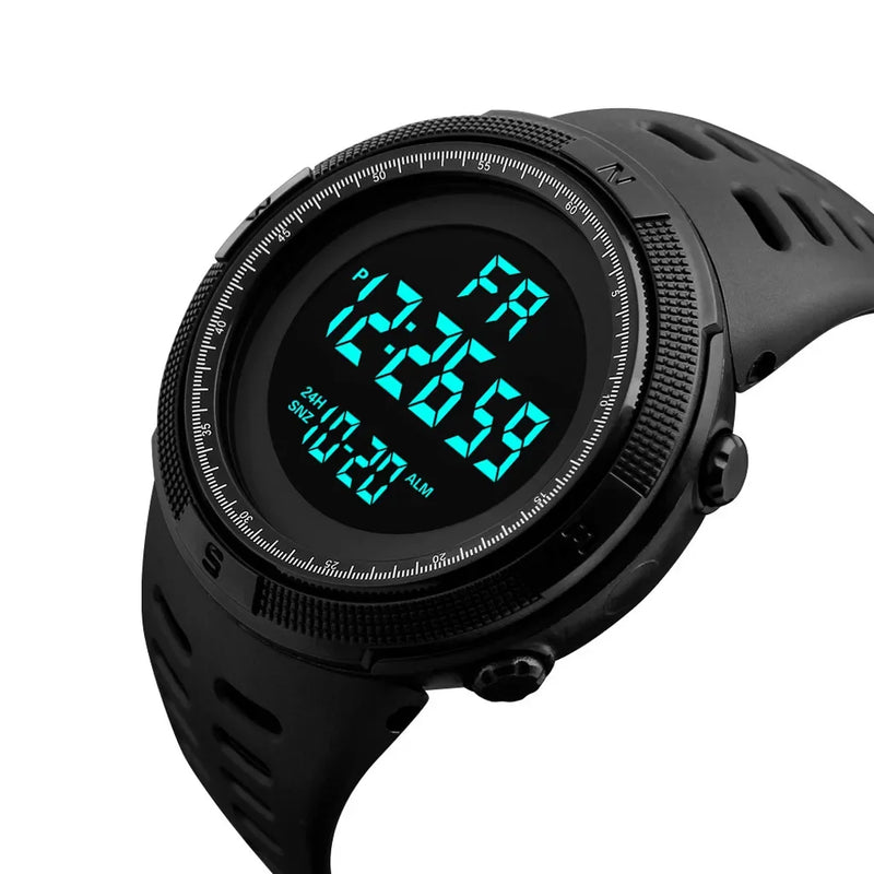 YIKAZE Y01 – Relógio Digital Esportivo Militar Masculino à Prova d’Água