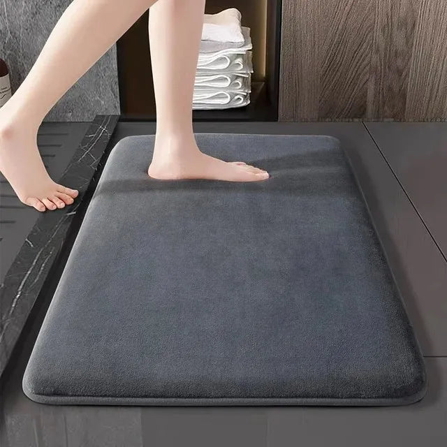 Novo Tapete para Banheiro Absorção Rápida e Toque Incomparável