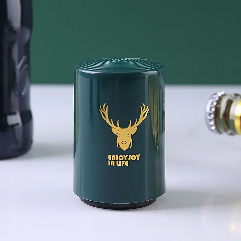 Abridor de garrafas de cerveja de aço inoxidável, criativo, magnético, automático, abridor de tampas, ferramenta portátil, acessórios para bar