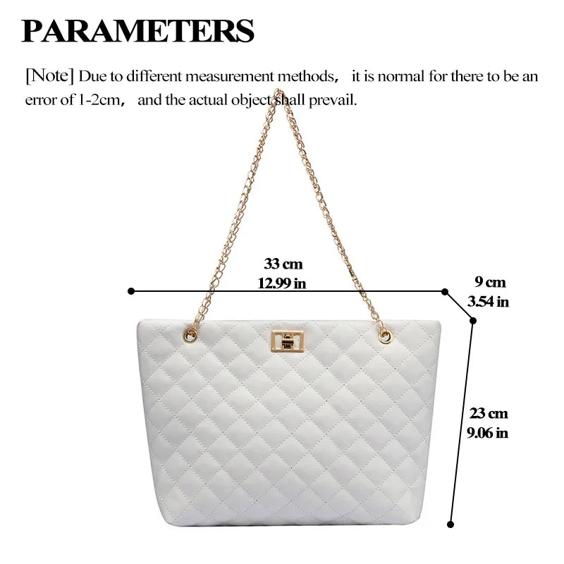 Bolsas tote para mulheres, bolsa de couro PU com strass