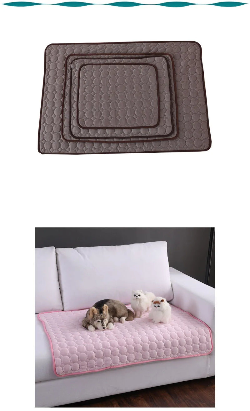 Tapete Frio PetRelax – Refrescância Instantânea para Cães e Gatos
