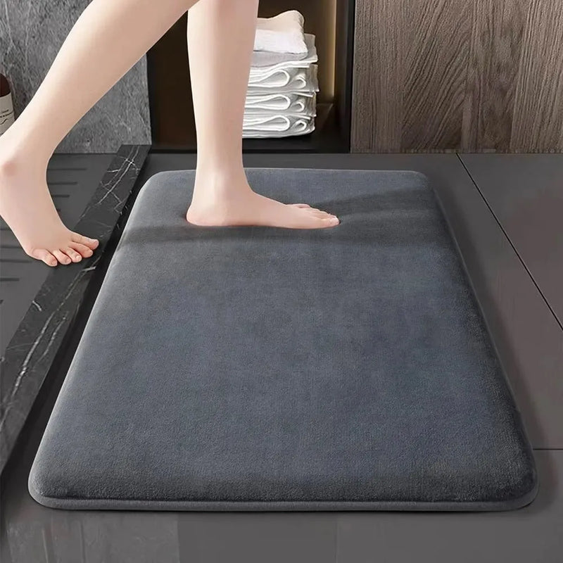Novo Tapete para Banheiro Absorção Rápida e Toque Incomparável