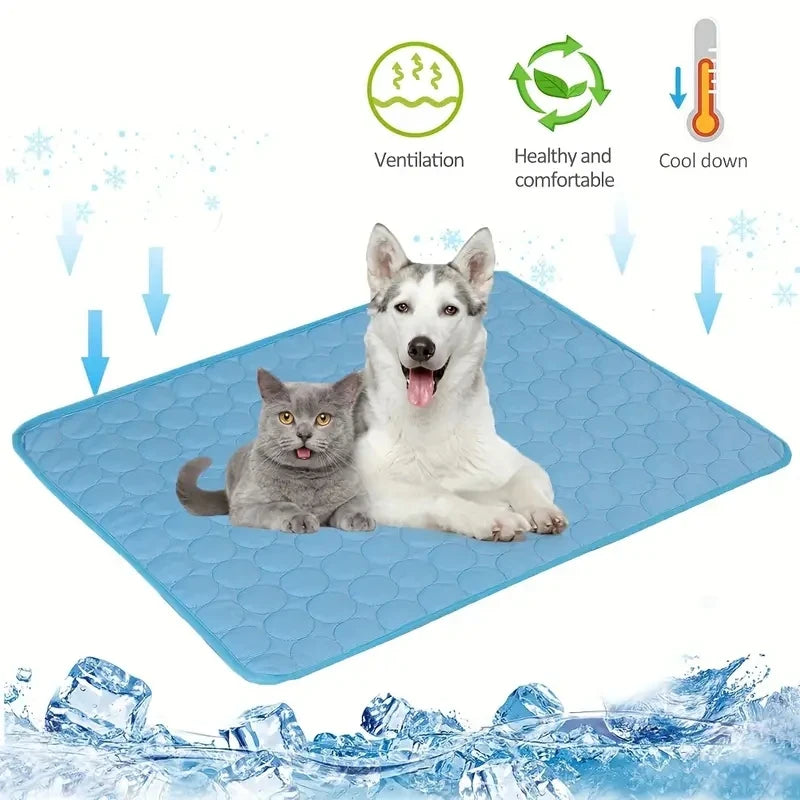 Tapete Frio PetRelax – Refrescância Instantânea para Cães e Gatos
