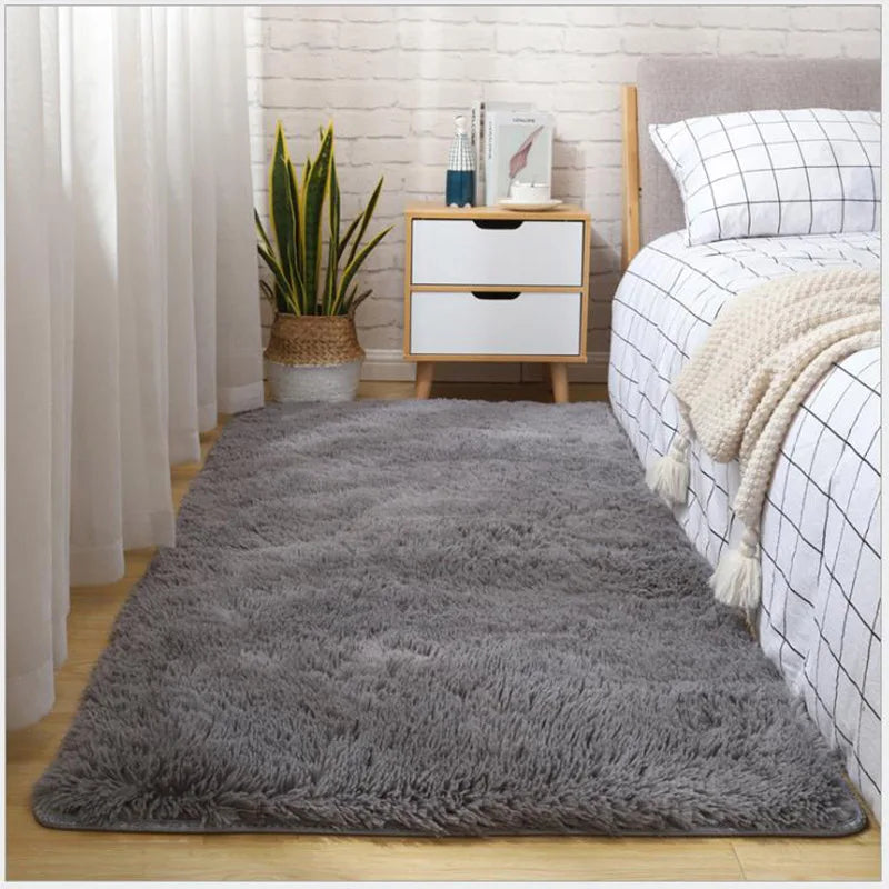 Tapete Peludo Premium Multiuso – Macio, Fofo e Aconchegante para Sala, Quarto, Cabeceira e Espaço Infantil