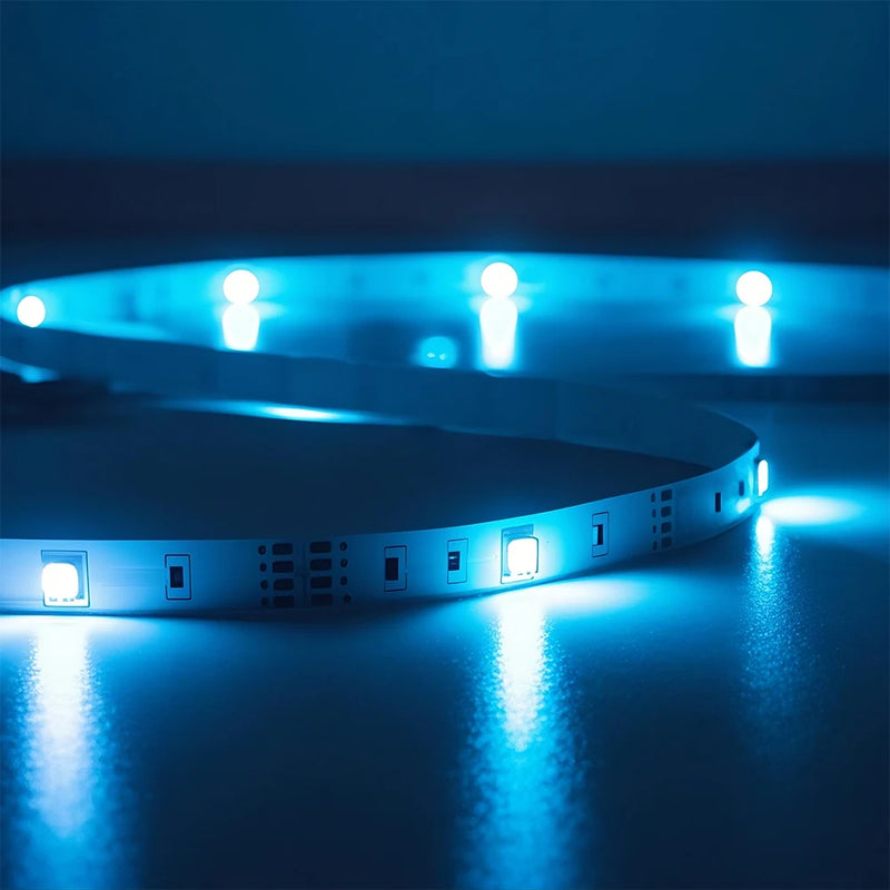 Fita de Luz de Fundo LED para TV Gipoyent – RGB com Bluetooth, Controle por App e Sincronização de Música