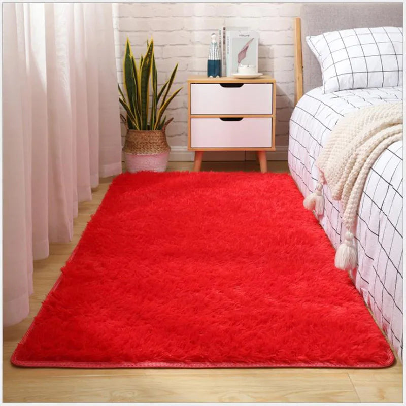 Tapete Peludo Premium Multiuso – Macio, Fofo e Aconchegante para Sala, Quarto, Cabeceira e Espaço Infantil