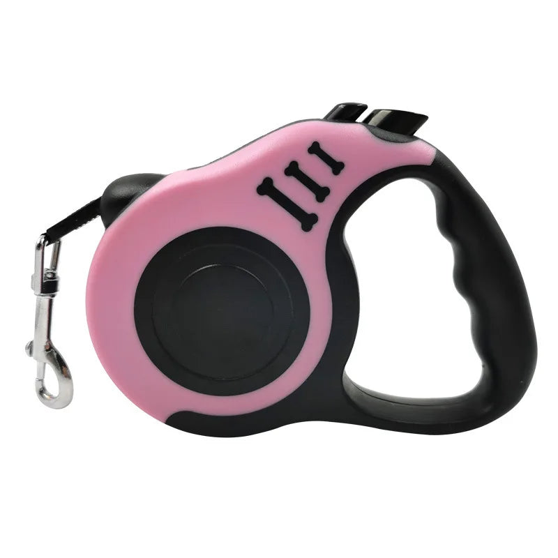 Dog Flex Pro – Guia Retrátil 3 m e 5 m com Trava de Segurança