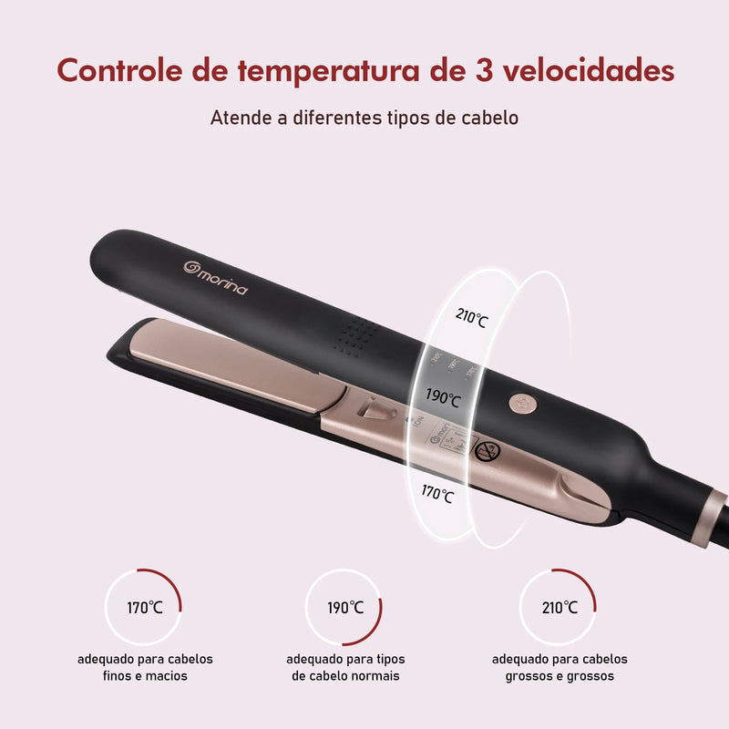 Alisador de Cabelo Profissional Chapinha 2 em 1