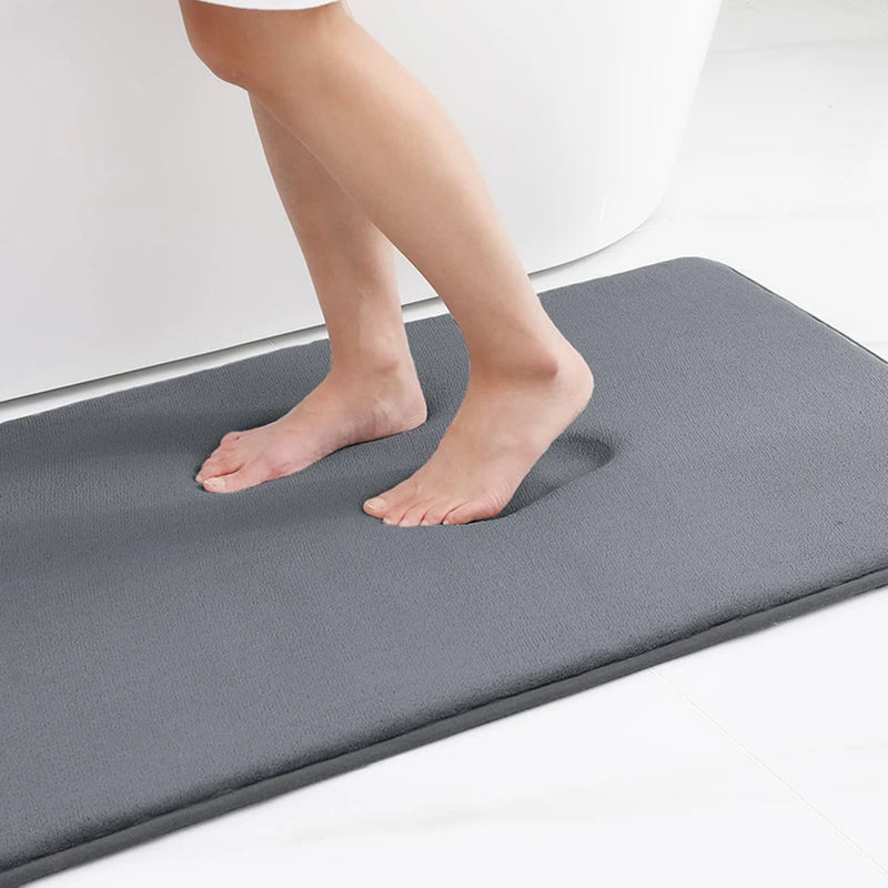 Novo Tapete para Banheiro Absorção Rápida e Toque Incomparável