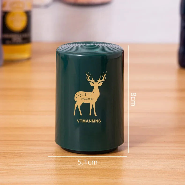 Abridor de garrafas de cerveja de aço inoxidável, criativo, magnético, automático, abridor de tampas, ferramenta portátil, acessórios para bar