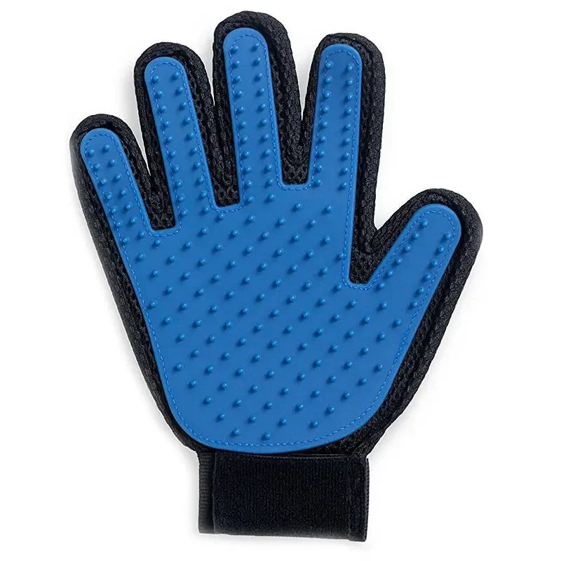 Luva Removedora de Pelos para Pets – Silicone Multiuso para Banho, Tosa e Limpeza de Cães e Gatos