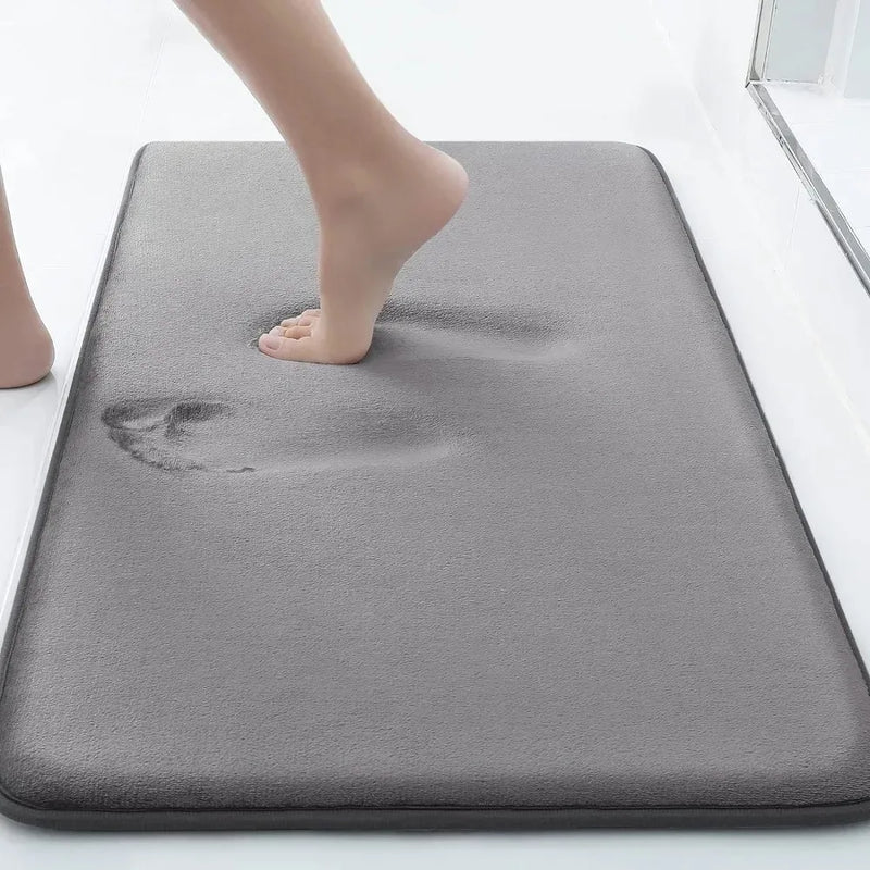 Novo Tapete para Banheiro Absorção Rápida e Toque Incomparável