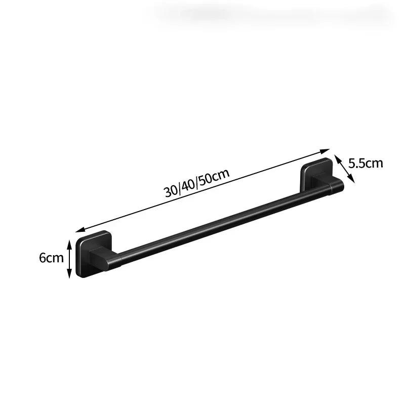 Toalheiro Autoadesivo para Banheiro 30cm