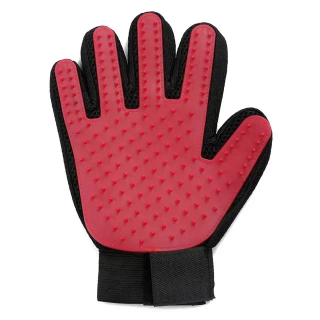 Luva Removedora de Pelos para Pets – Silicone Multiuso para Banho, Tosa e Limpeza de Cães e Gatos
