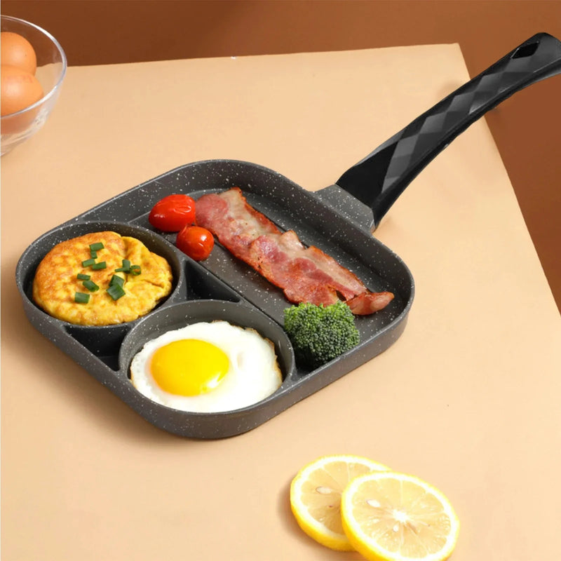 Cozinha Fácil 3 em 1 Frigideira antiaderente multifuncional