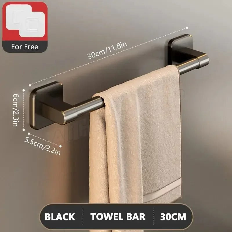 Toalheiro Autoadesivo para Banheiro 30cm